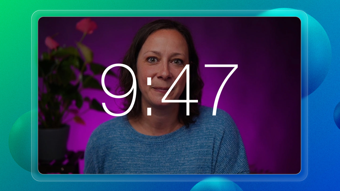 Customizable Ecamm Live Profile (Glass Design) with 20+ Scenes