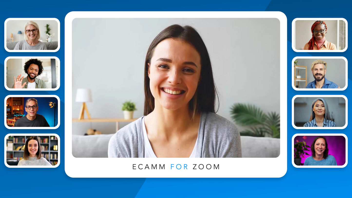 Ecamm for Zoom Template with Active Speajer