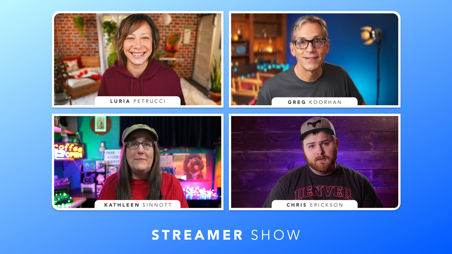 Customizable Ecamm Live Profile (Classic Curvy Design) with 20+ Scenes