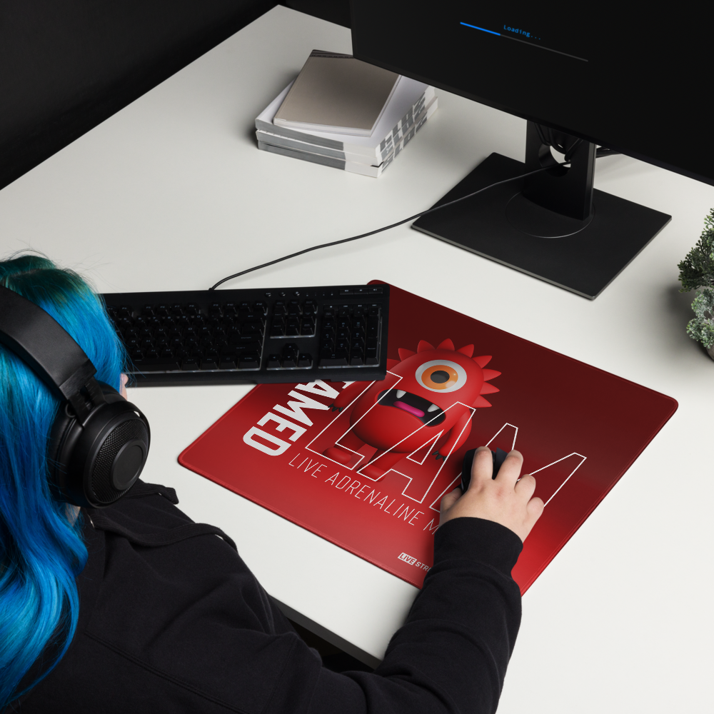 "I Tamed LAM" Large Gaming/Streaming Mouse Pad