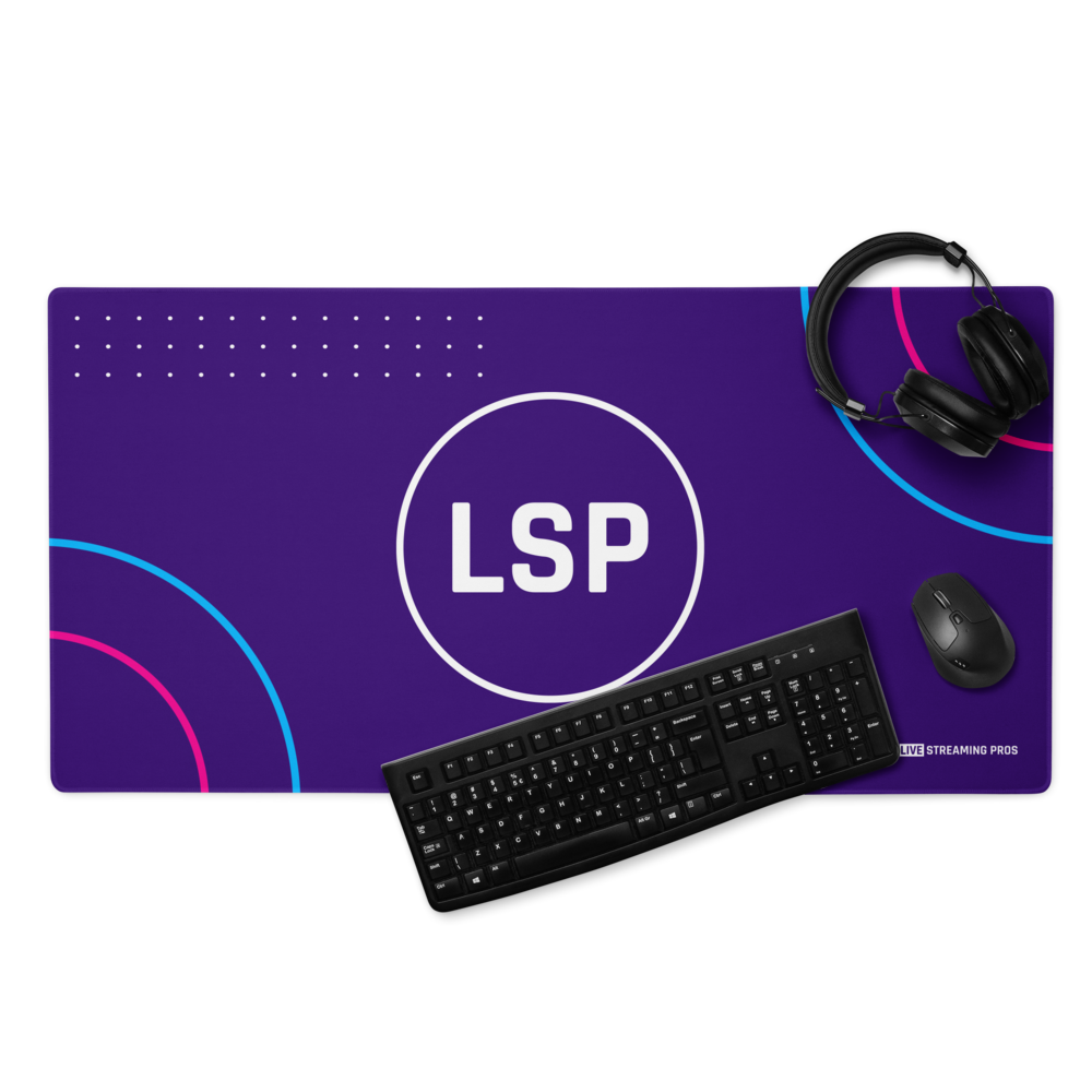 LSP Extra Large Gaming/Streaming Desk Pad
