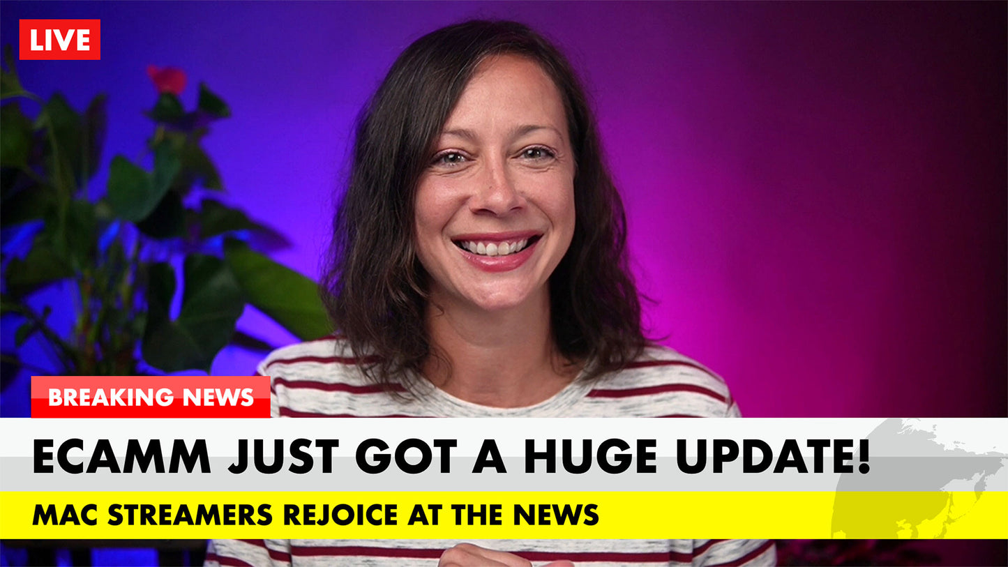 NEW! Customizable Breaking News Scenes for Ecamm Live