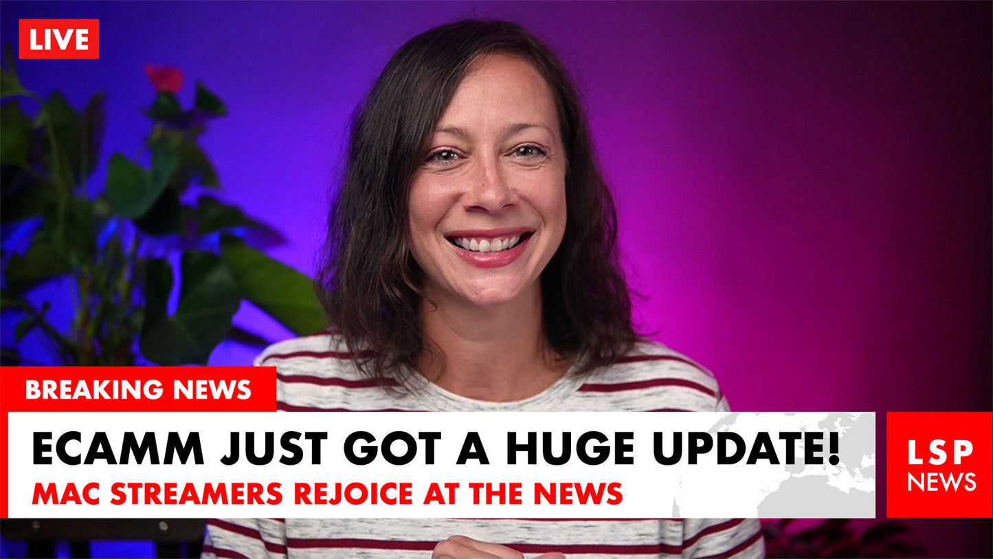 NEW! Customizable Breaking News Scenes for Ecamm Live