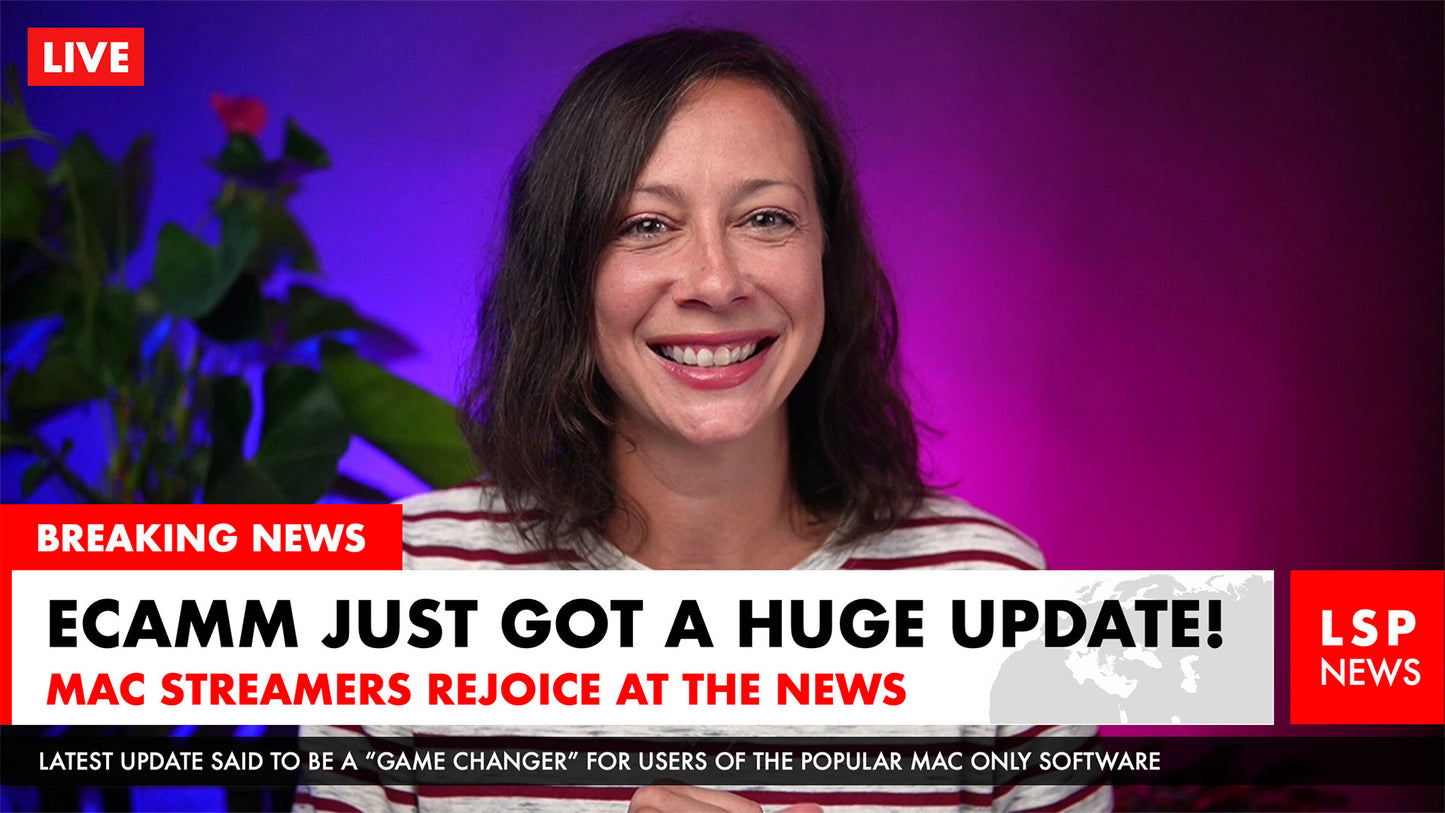 NEW! Customizable Breaking News Scenes for Ecamm Live