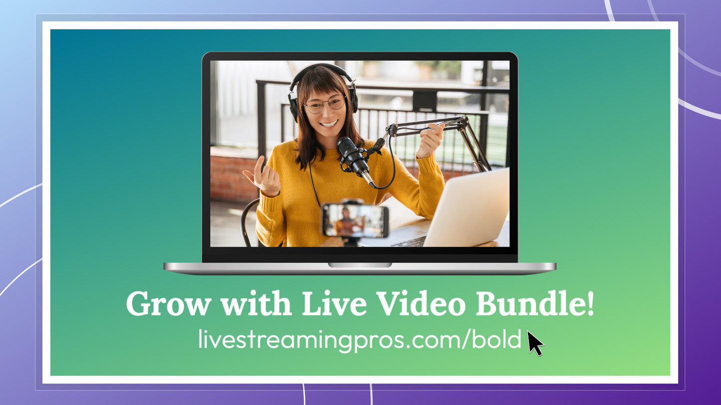 Customizable Presentation Profile for Ecamm Live with 30+ Scenes