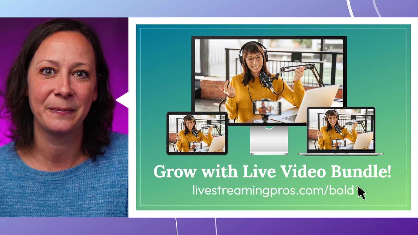 Customizable Presentation Profile for Ecamm Live with 30+ Scenes