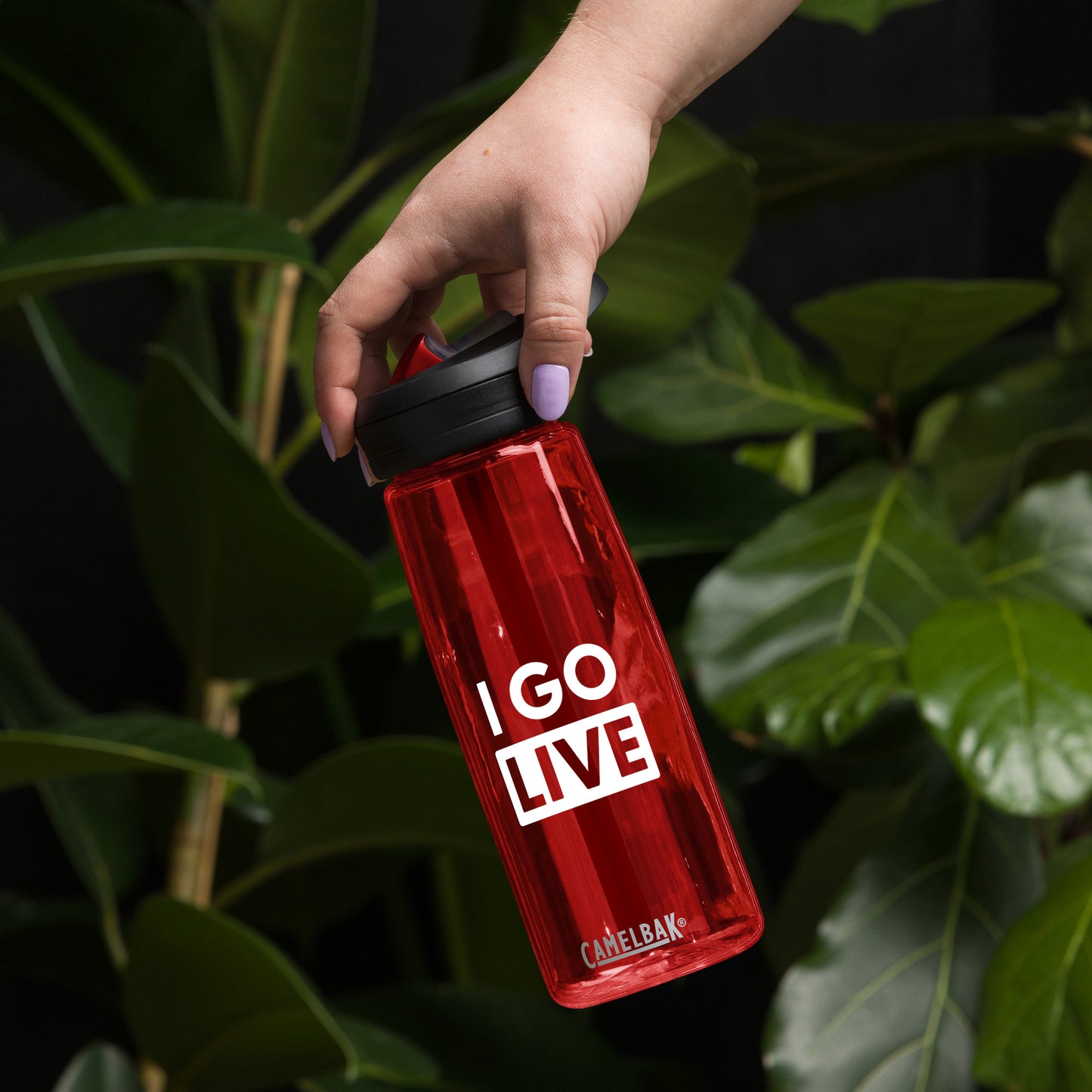 I GO LIVE Sports water bottle