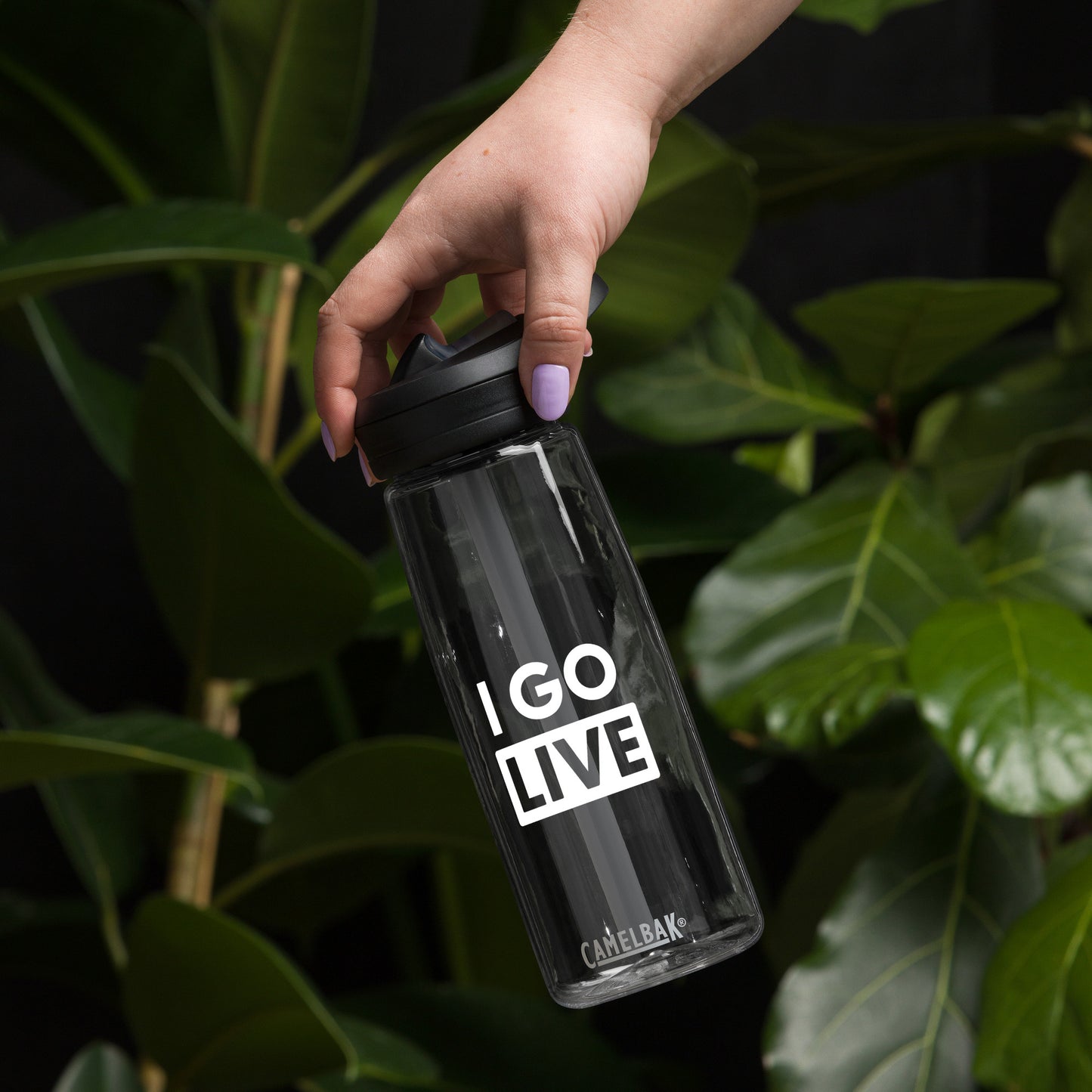 I GO LIVE Sports water bottle