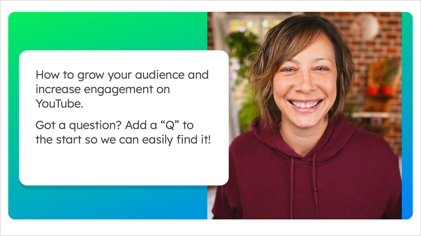 Customizable Comment / Text Scenes for Ecamm Live