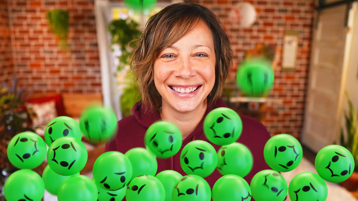 Animated 3D Emoji Drop Pack (8 overlays) for Ecamm, OBS, vMix, and Evmux