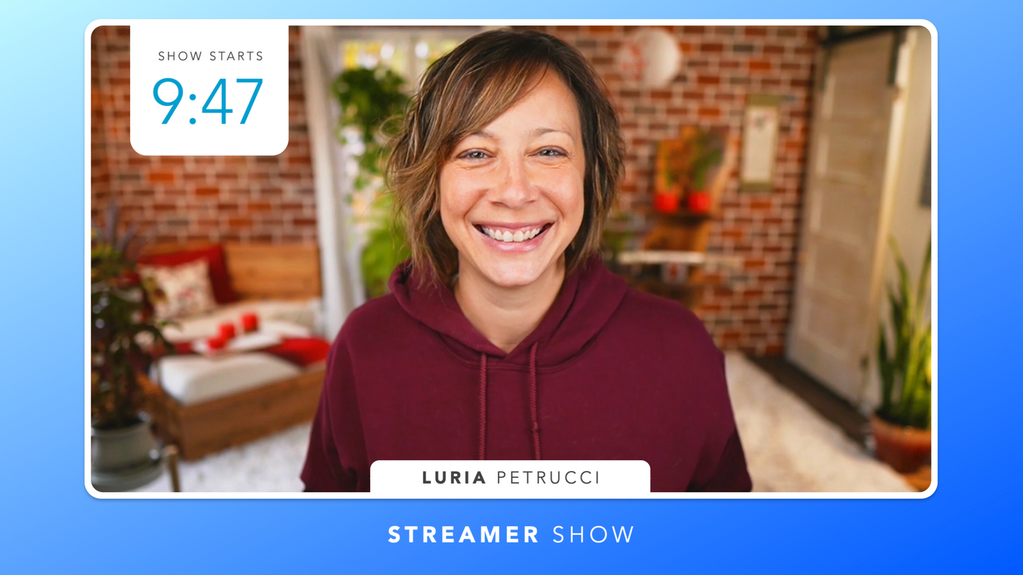 Customizable Ecamm Live Profile (Classic Curvy Design) with 20+ Scenes