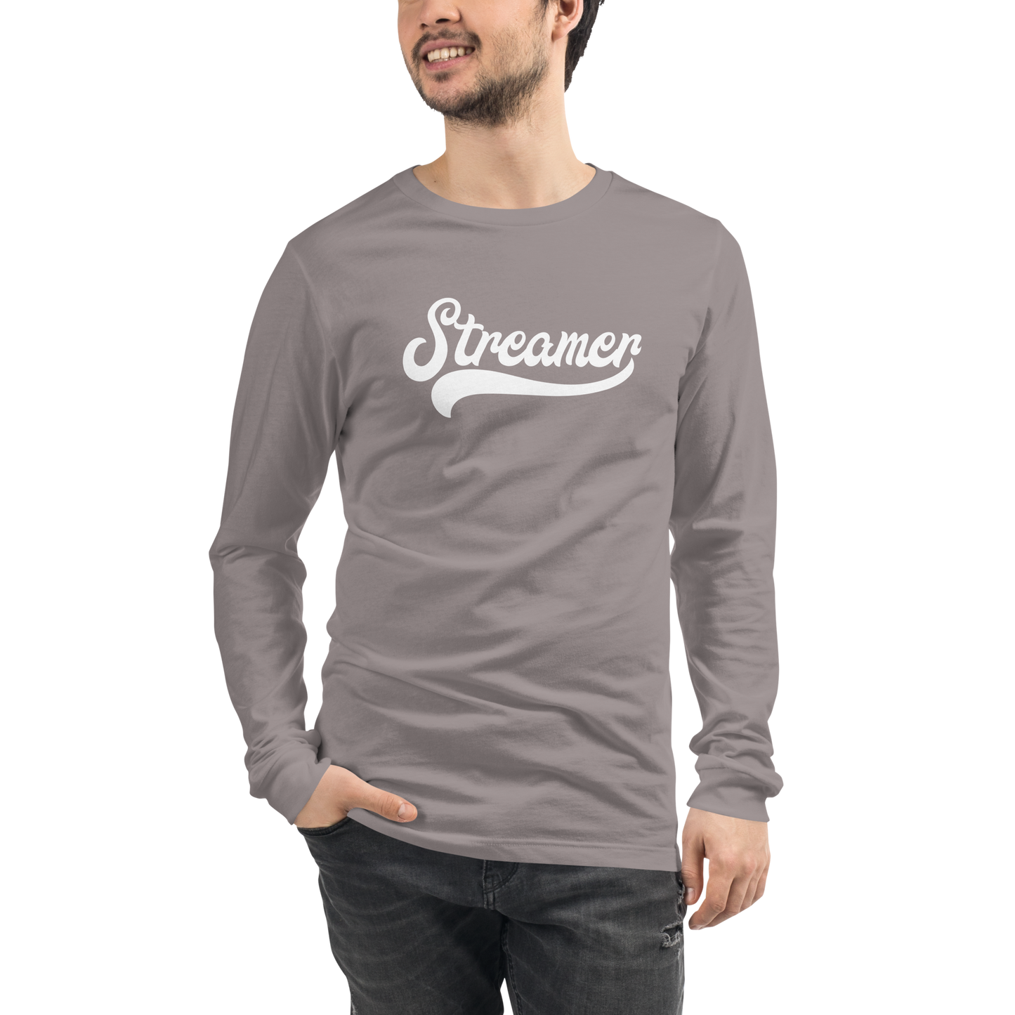 Unisex Long Sleeve Streamer Tee