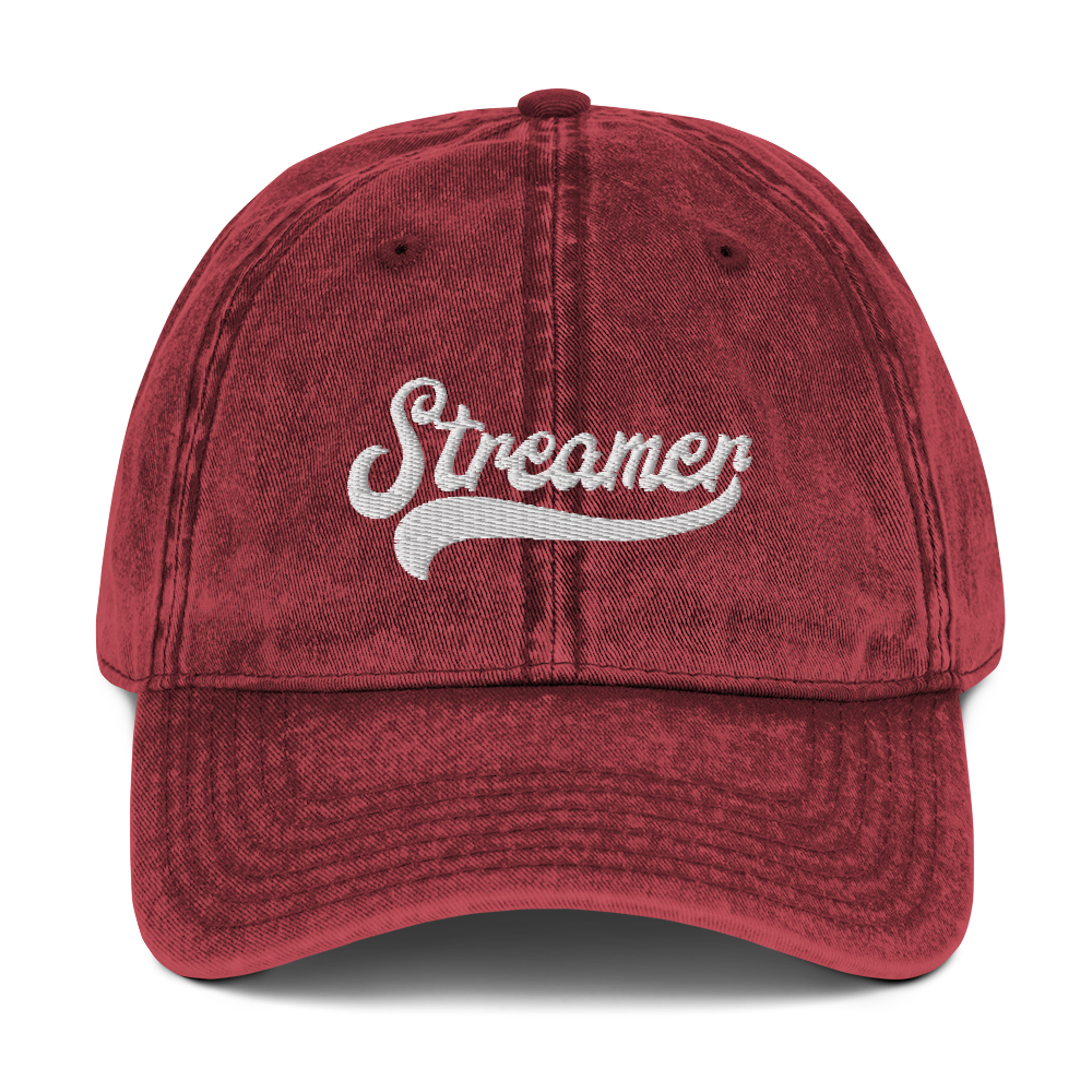 Vintage Streamer Cotton Twill Cap