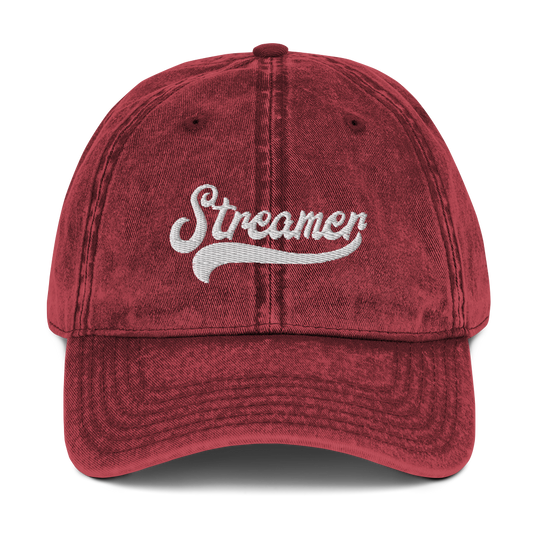 Vintage Streamer Cotton Twill Cap