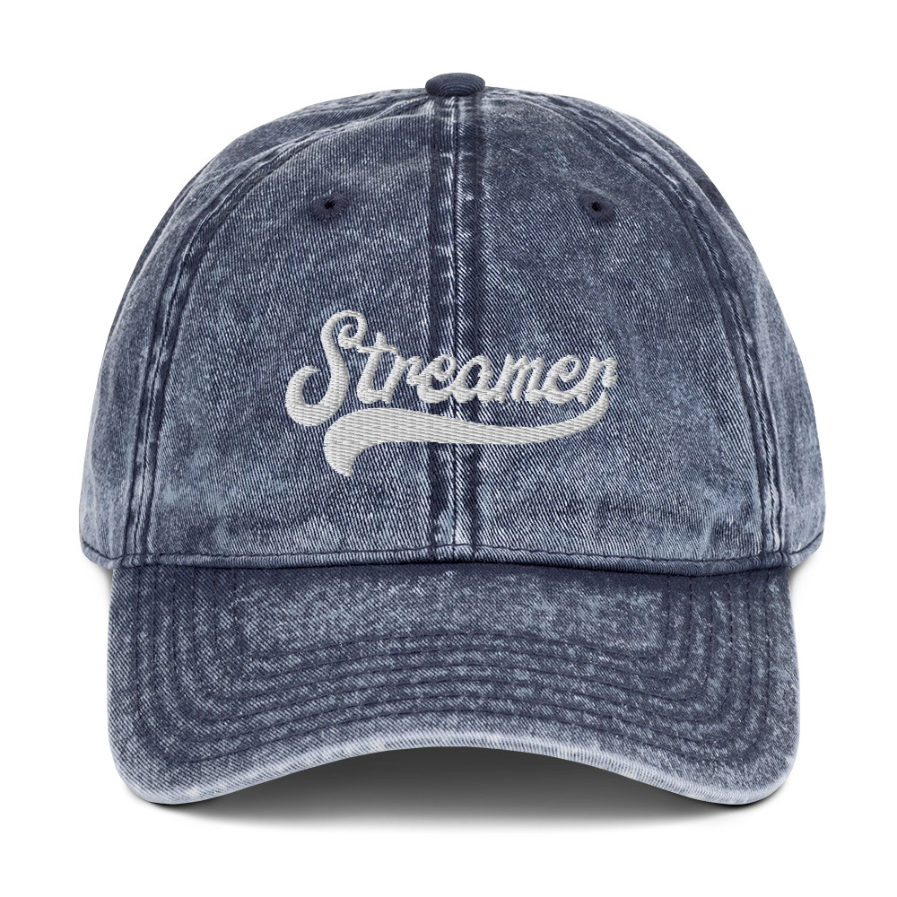 Vintage Streamer Cotton Twill Cap