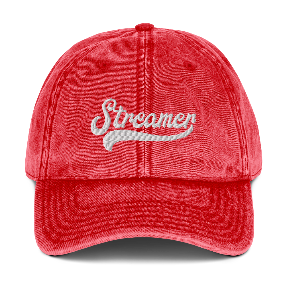 Vintage Streamer Cotton Twill Cap