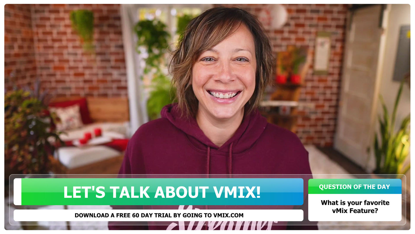 Customizable Topic Bar Titles for vMix