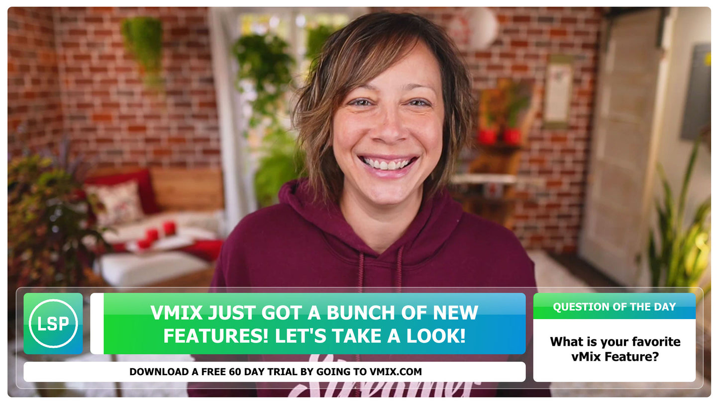 Customizable Topic Bar Titles for vMix