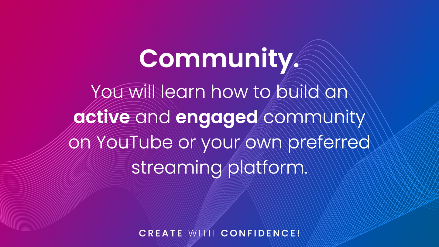 Customizable Ecamm Live Profile (Waves Design) with 18 Scenes