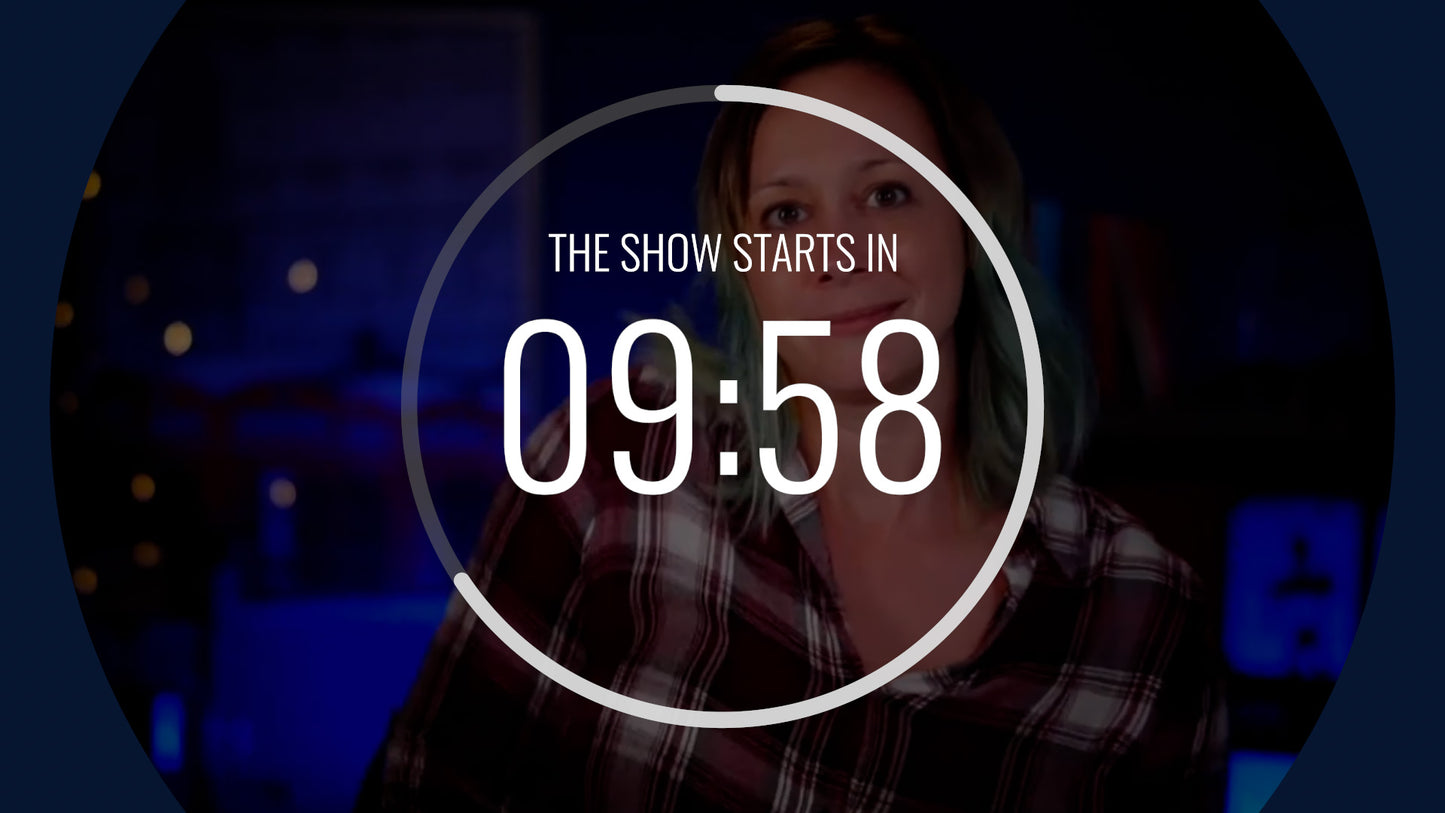 "Classic" Live Streaming Countdown Timer for Ecamm, vMix, and OBS