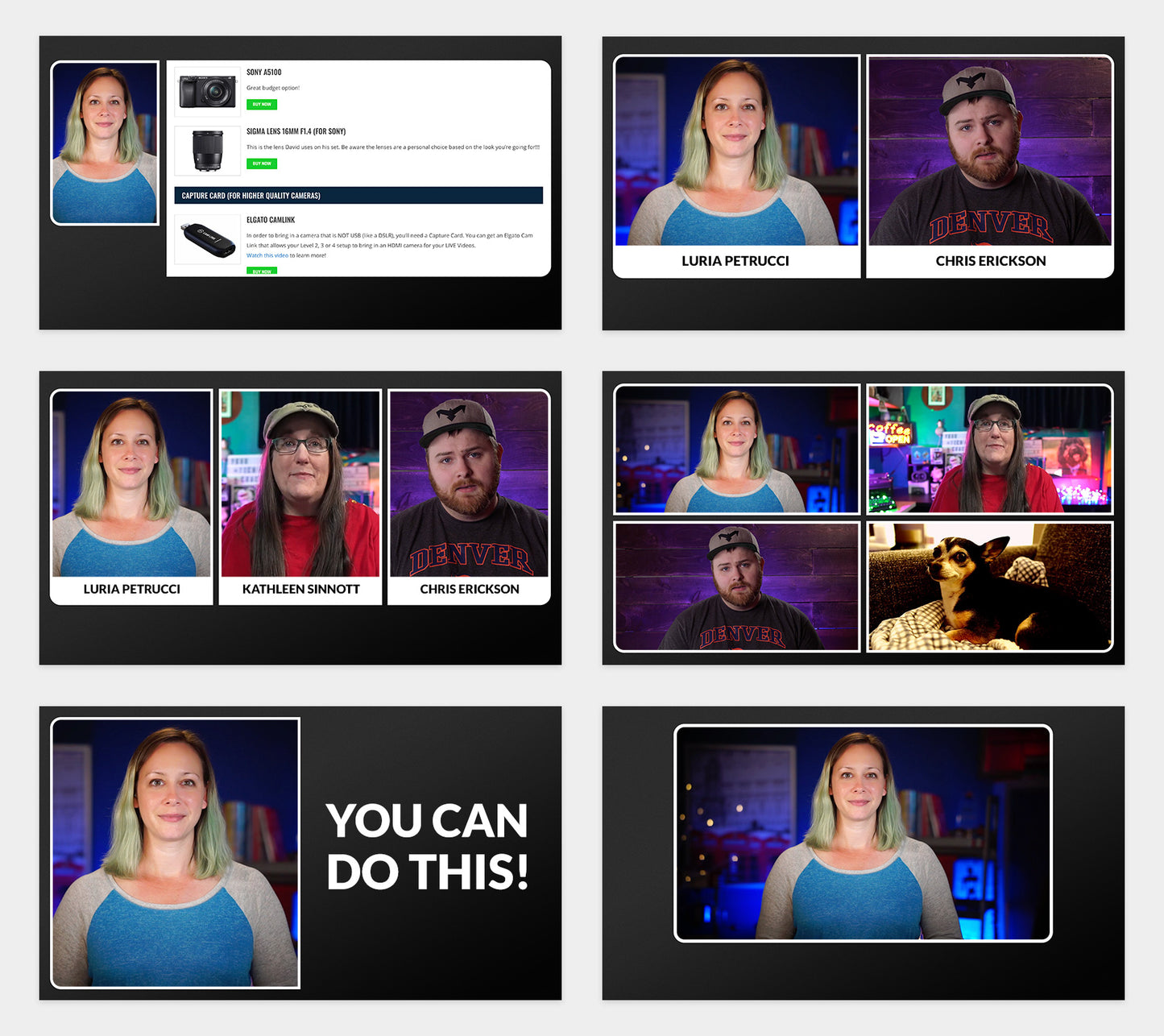 "Curvy" Overlay Pack for Ecamm Live, OBS, and vMix!