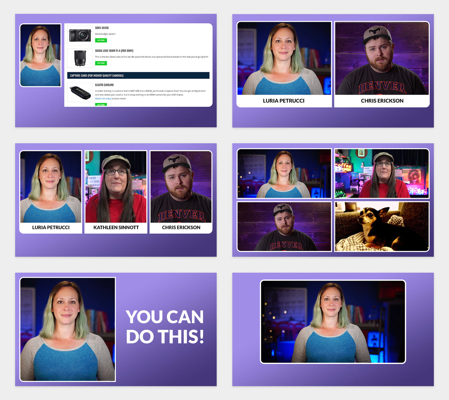 "Curvy" Overlay Pack for Ecamm Live, OBS, and vMix!