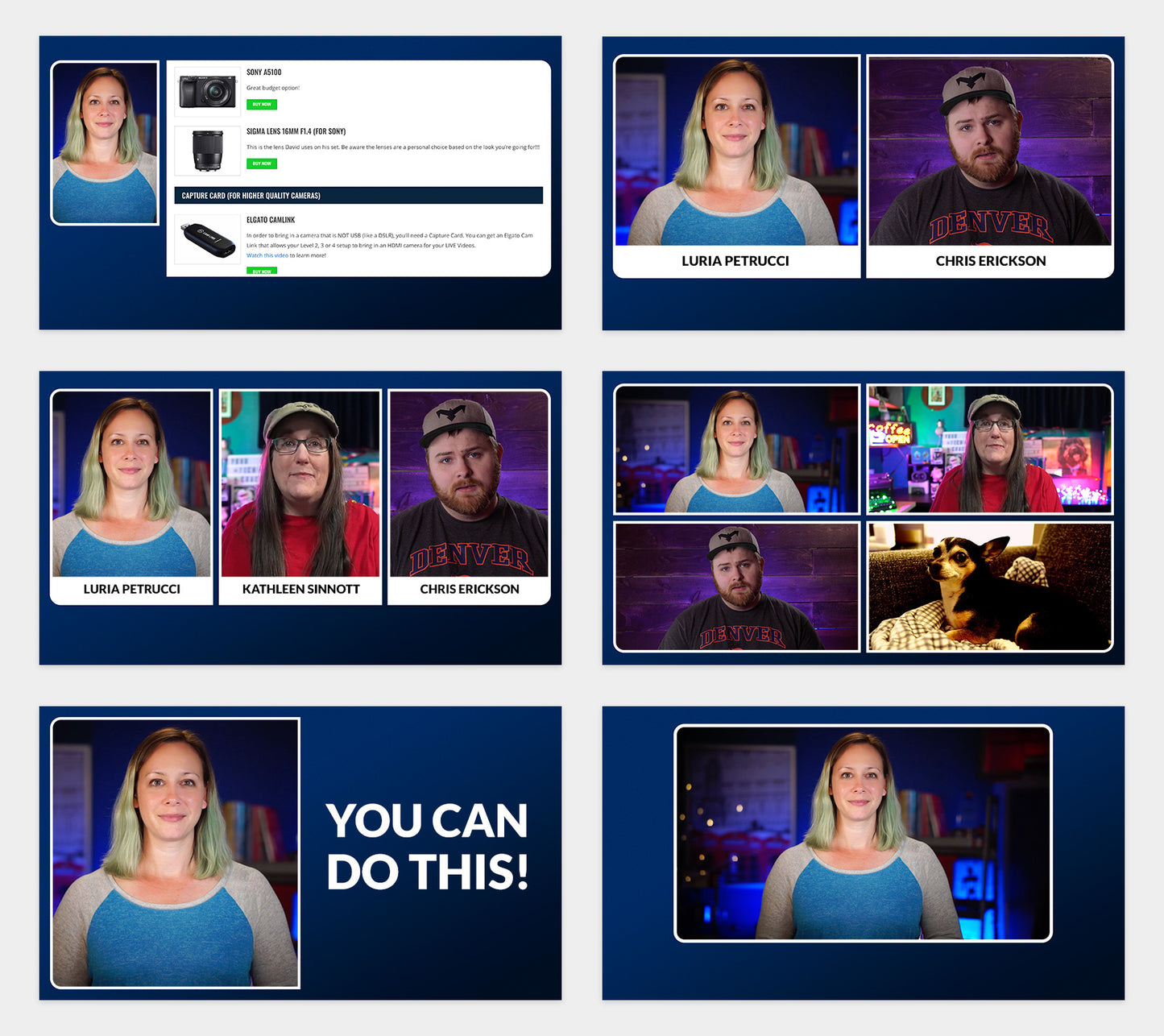 "Curvy" Overlay Pack for Ecamm Live, OBS, and vMix!