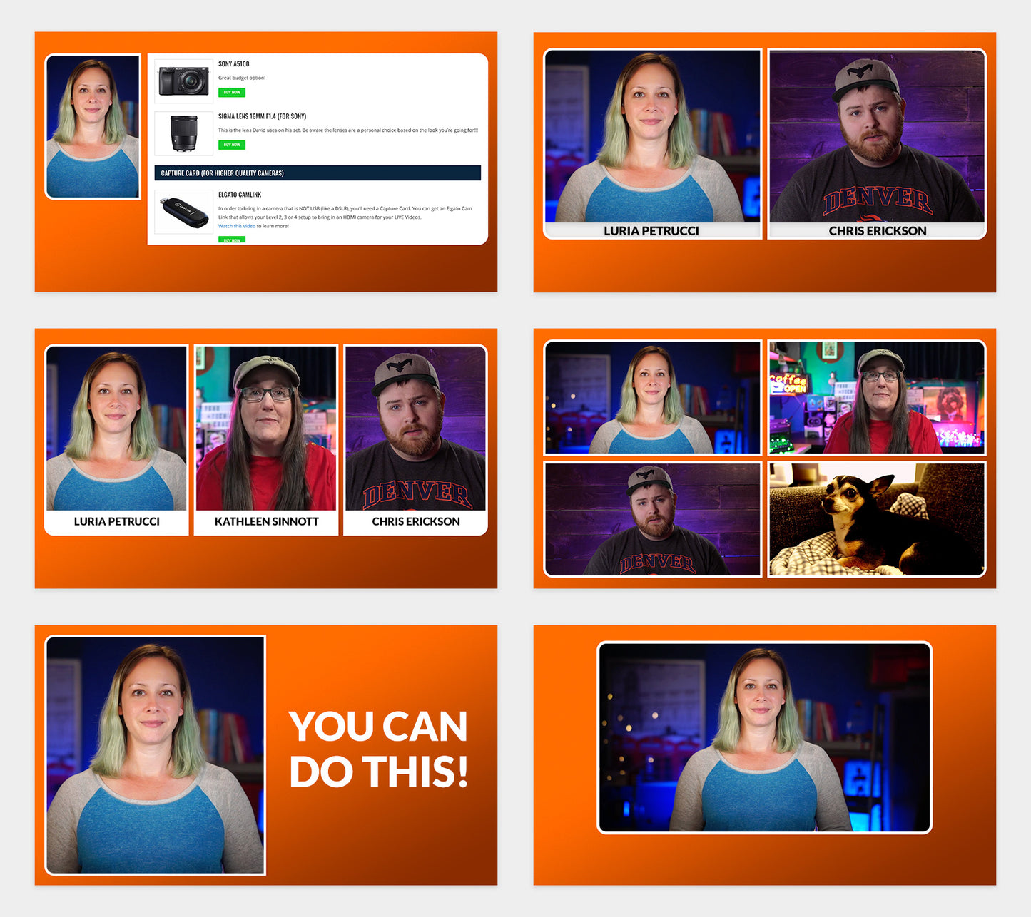"Curvy" Overlay Pack for Ecamm Live, OBS, and vMix!