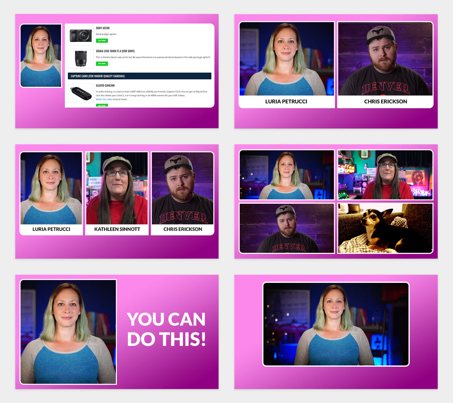 "Curvy" Overlay Pack for Ecamm Live, OBS, and vMix!