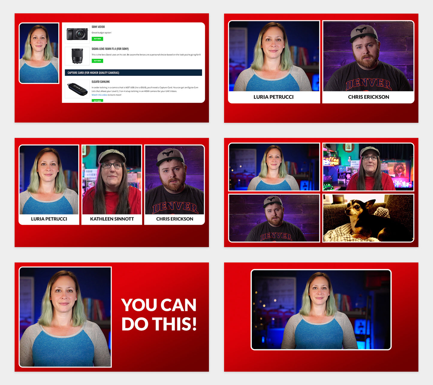 "Curvy" Overlay Pack for Ecamm Live, OBS, and vMix!
