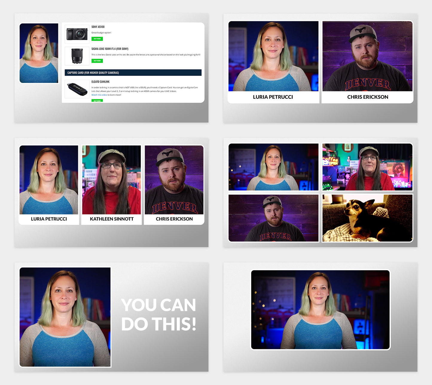 "Curvy" Overlay Pack for Ecamm Live, OBS, and vMix!