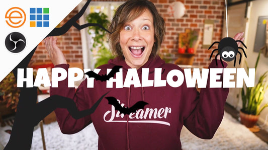 Animated Halloween Overlays for Ecamm Live, OBS, and vMix