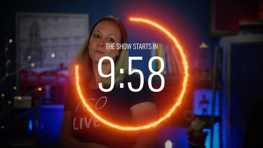 "Ring of Fire" Live Streaming Countdown Timer for Ecamm, vMix, and OBS