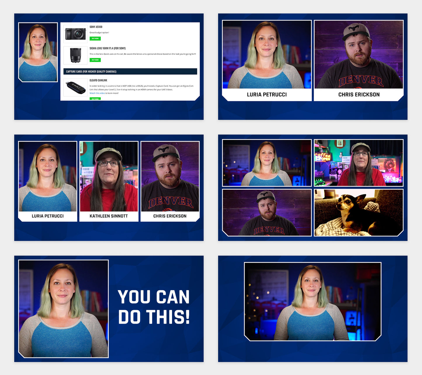 "Poly" Overlay Pack for Ecamm, OBS, and vMix