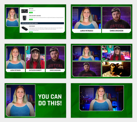 "Poly" Overlay Pack for Ecamm, OBS, and vMix