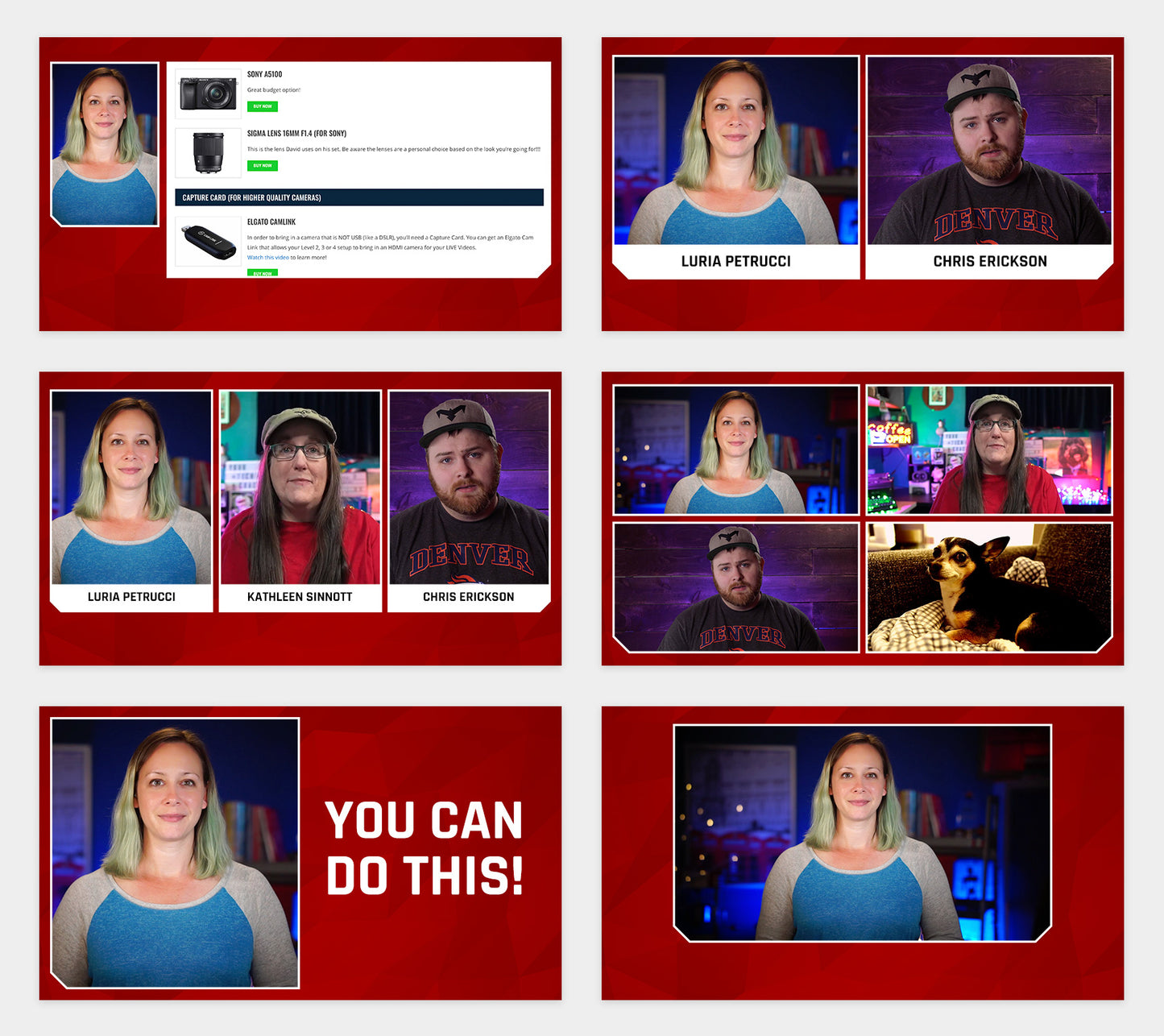 "Poly" Overlay Pack for Ecamm, OBS, and vMix