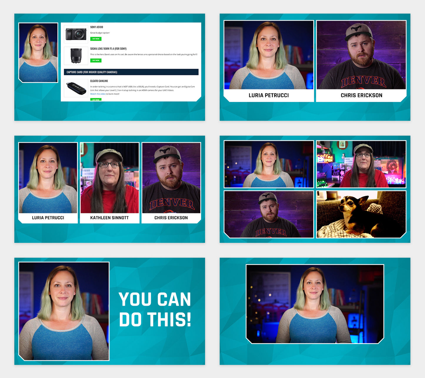 "Poly" Overlay Pack for Ecamm, OBS, and vMix