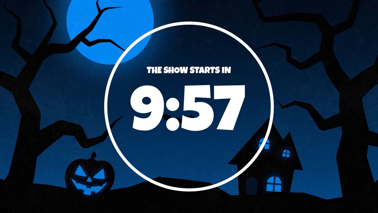Halloween Overlays for Ecamm Live, OBS, and vMix