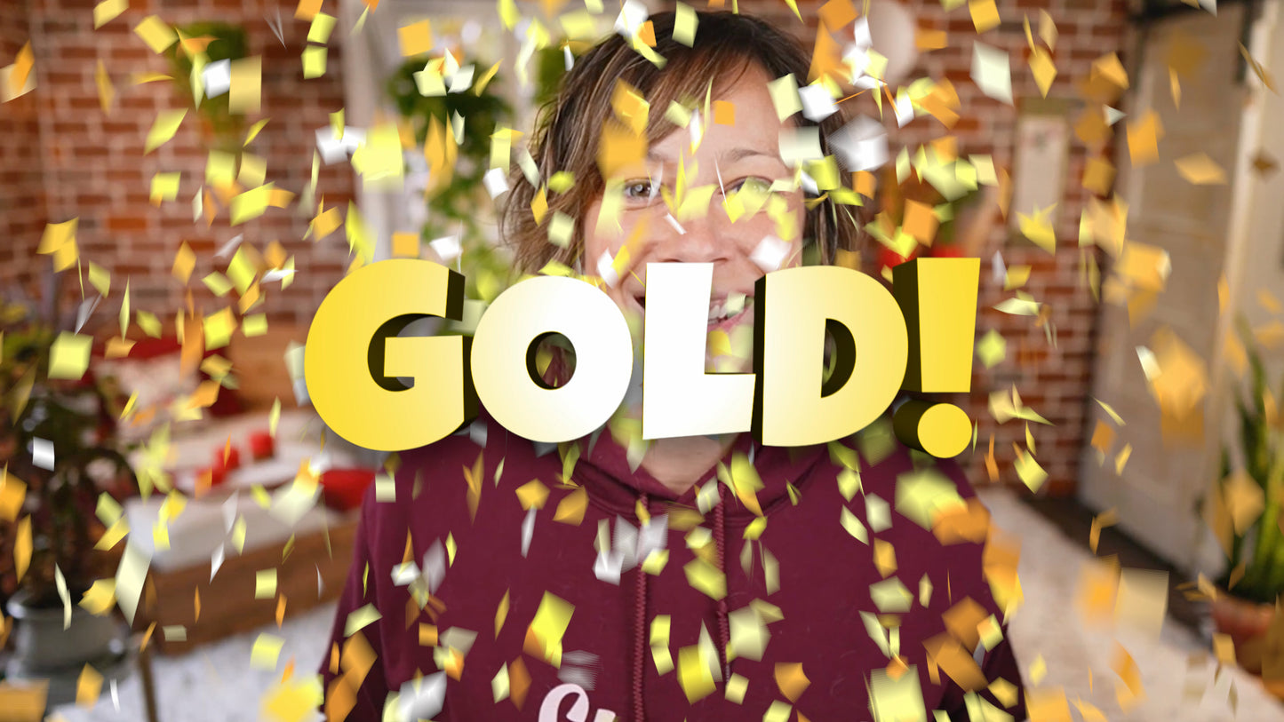 Confetti Reaction Overlays for OBS, Ecamm Live, vMix, and Evmux!
