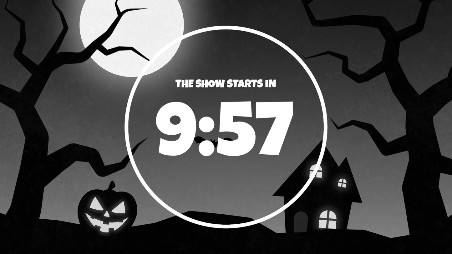 Halloween Overlays for Ecamm Live, OBS, and vMix