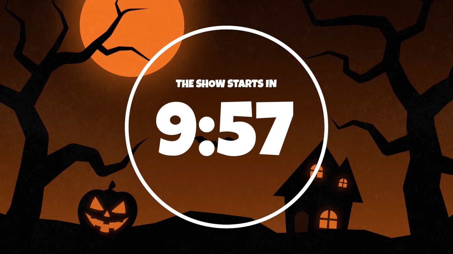 Halloween Overlays for Ecamm Live, OBS, and vMix