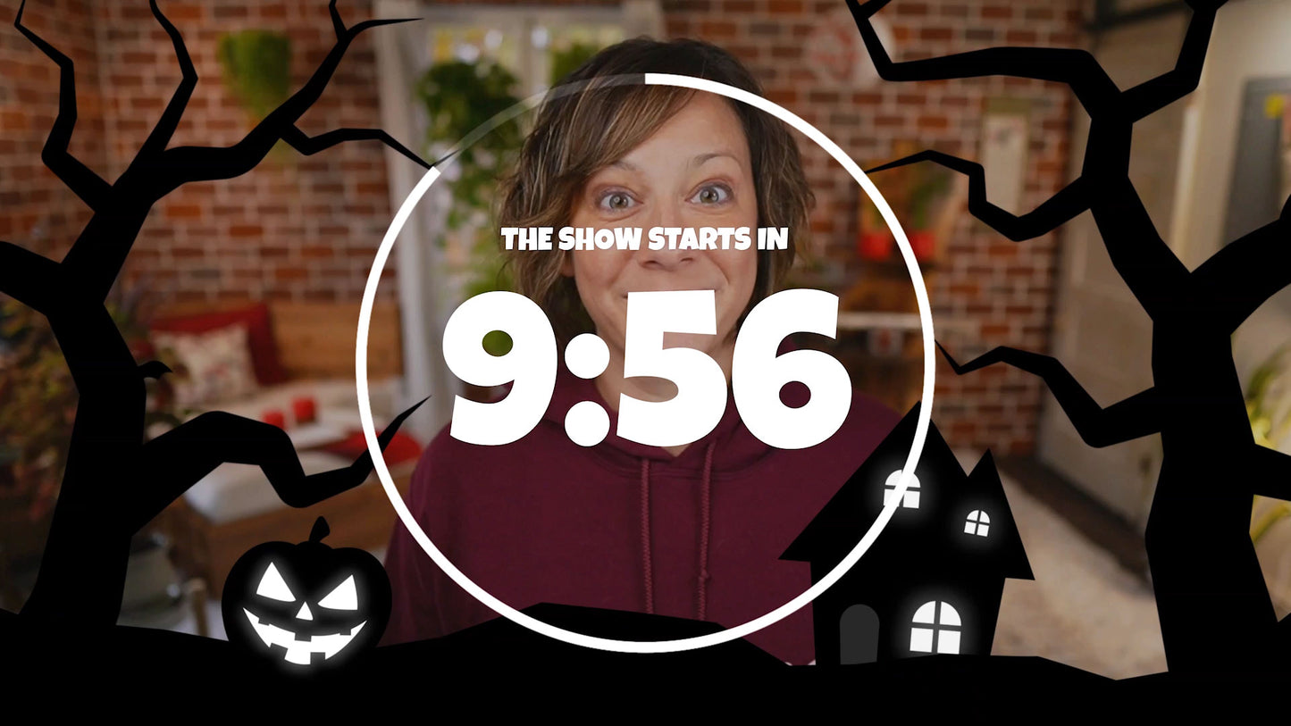 Halloween Overlays for Ecamm Live, OBS, and vMix