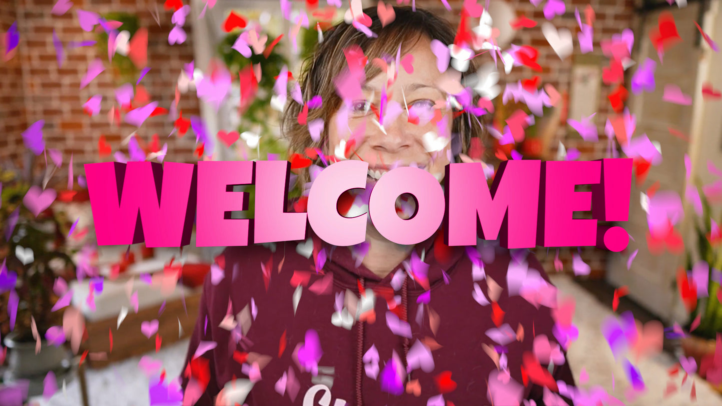 Confetti Reaction Overlays for OBS, Ecamm Live, vMix, and Evmux!