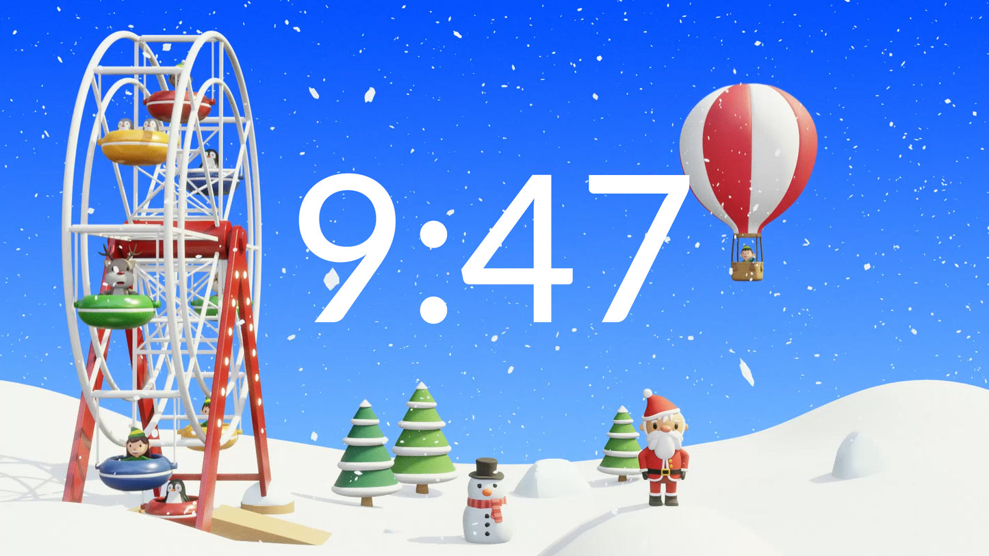 3D Animated Holiday Overlays for Ecamm, vMix, and OBS