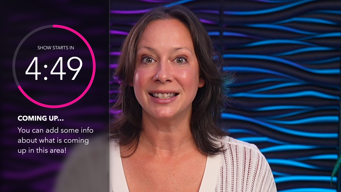 NEW! LUNA Customizable Timer Scenes for Ecamm