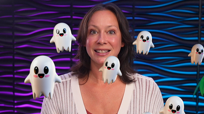 FREE Animated Halloween Ghost Overlays for OBS, Ecamm, Meld Studio, vMix, and Evmux
