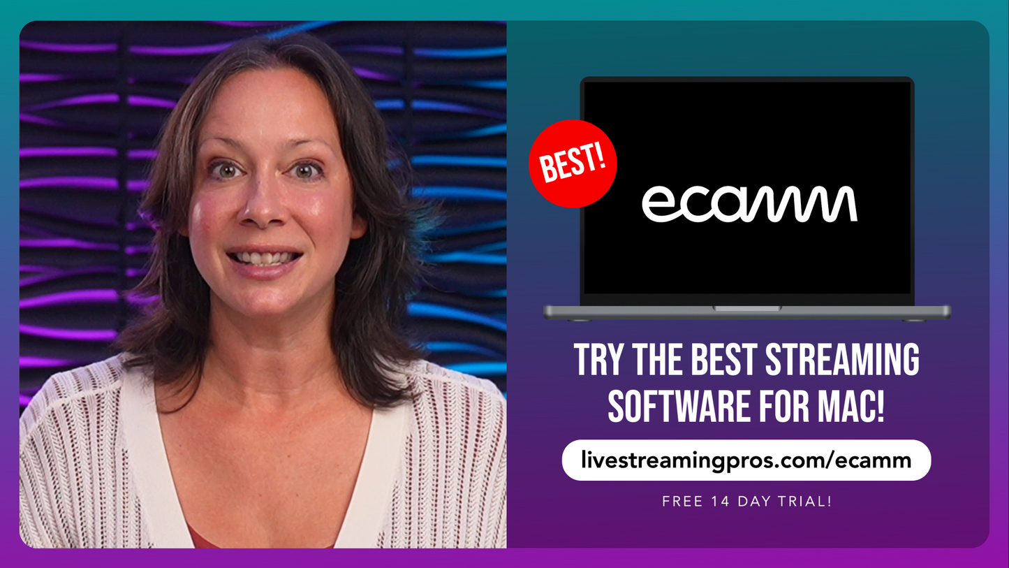 LUNA Customizable Call To Action Scenes for Ecamm