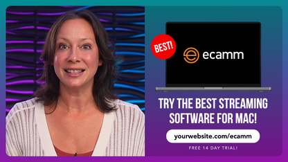 NEW! Customizable Call To Action Scenes for Ecamm Live