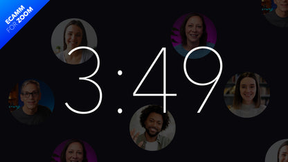 Ecamm for Zoom Timer Template Circular