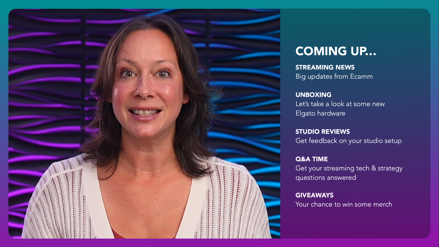 NEW! LUNA Customizable Agenda Scenes for Ecamm